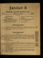 Amtsblatt B der Königlichen Eisenbahn-Direktion Cöln / 1907