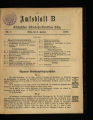 Amtsblatt B der Königlichen Eisenbahn-Direktion Cöln / 1908