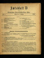 Amtsblatt B der Königlichen Eisenbahndirektion Cöln / 1914