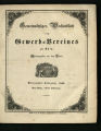 Gemeinnütziges Wochenblatt des Gewerb-Vereines zu Köln / 13. Jahrgang 1848