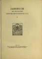 Jahrbuch des Kölnischen Geschichtsvereins e.V. / 17.1935