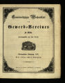 Gemeinnütziges Wochenblatt des Gewerb-Vereines zu Köln / 17. Jahrgang 1852