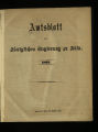 Amtsblatt der Königlichen Regierung zu Cöln / 1869