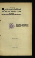 Statistisches Jahrbuch der Stadt Barmen / 6.Jahrgang 1909