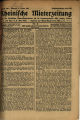 Rheinische Mieterzeitung / Jahrgang 1923 (unvollständig)