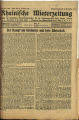 Rheinische Mieterzeitung (Sondernummer) / Jahrgang 1924 (unvollständig)