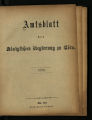 Amtsblatt der Königlichen Regierung zu Cöln / 1882 (unvollständig)