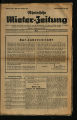 Rheinische Mieterzeitung / Jahrgang 1939 (unvollständig)