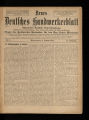 Neues deutsches Handwerkerblatt / 14.1912