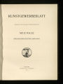 Kunstgewerbeblatt / NF22.1911