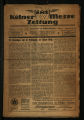 Kölner Messe-Zeitung / 1. Jahrgang 1922