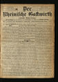 Der Rheinische Gastwirt / 1905