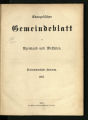 Evangelisches Gemeindeblatt für Rheinland und Westfalen / 23. Jahrgang 1907