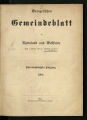 Evangelisches Gemeindeblatt für Rheinland und Westfalen / 24. Jahrgang 1908