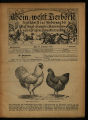 Rheinisch-westfälische Tierbörse / 1. Jahrgang 1912