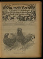 Rheinisch-westfälische Tierbörse / 2. Jahrgang 1913
