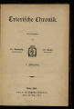 Trierische Chronik / 1. Jahrgang 1904/05