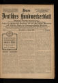 Neues deutsches Handwerkerblatt / 15.1913