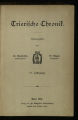 Trierische Chronik / 6. Jahrgang 1909/10