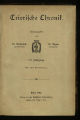 Trierische Chronik / 7. Jahrgang 1910/11