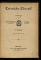Trierische Chronik / 9. Jahrgang 1912/13