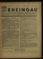 Rheingau / 12. Jahrgang 1932