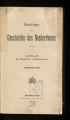 Beiträge zur Geschichte des Niederrheins / 18. 1903