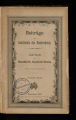 Beiträge zur Geschichte des Niederrheins / 6. 1892