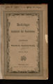 Beiträge zur Geschichte des Niederrheins / 4. 1889