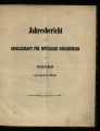 Jahresbericht der Gesellschaft für Nützliche Forschungen zu Trier / 1852