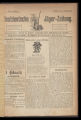Westdeutsche Jäger-Zeitung / 1. Jahrgang 1896
