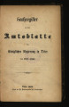 Amtsblatt der Bezirksregierung zu Trier / REG1816/62