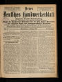 Neues deutsches Handwerkerblatt / 20.1918