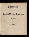 Amtsblatt der Bezirksregierung zu Trier / 1837