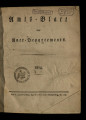 Amtsblatt des Roer-Departments / 1814