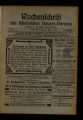 Wochenschrift des Rheinischen Bauern-Vereins / 1. Jahrgang 1906