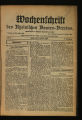 Wochenschrift des Rheinischen Bauern-Vereins / 6. Jahrgang 1911