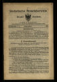 Statistische Monatsberichte der Stadt Aachen / 12.1913 (unvollständig)