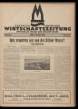 Rheinisch-westfälische Wirtschaftszeitung / 1.1923