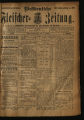 Westdeutsche Fleischer Zeitung / 8. Jahrgang 1902 (unvollständig)