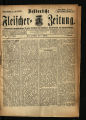 Westdeutsche Fleischer Zeitung / 9. Jahrgang 1903 (unvollständig)
