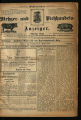 Westdeutscher Metzger- und Viehandels-Anzeiger / 5. Jahrgang 1899 (unvollständig)