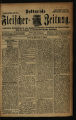 Westdeutsche Fleischer Zeitung / 16. Jahrgang 1909 (unvollständig)