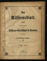 Das Missionsblatt / 93. Jahrgang 1918
