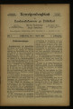 Korrespondenzblatt der Handwerkskammer zu Düsseldorf / 8. Jahrgang 1907/08 (unvollständig)