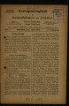 Korrespondenzblatt der Handwerkskammer zu Düsseldorf / 10. Jahrgang 1909/10