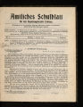 Amtliches Schulblatt für den Regierungsbezirk Coblenz / 5. Jahrgang 1915