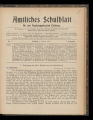 Amtliches Schulblatt für den Regierungsbezirk Coblenz / 7. Jahrgang 1917