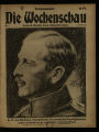 Die Wochenschau / 10,1. Jahrgang 1918