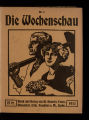 Die Wochenschau / 5,1. Jahrgang 1913 (unvollständig)
